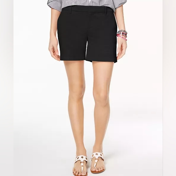 Tommy Hilfiger TH Women's Flex 5" Black Hollywood Short Size 8 - Picture 3 of 16